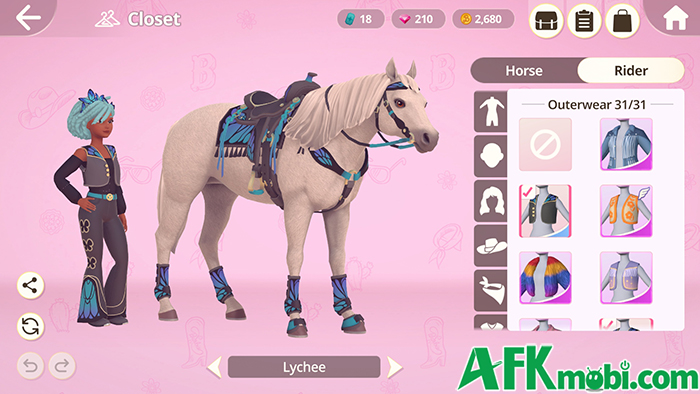 Giải cứu đồng thời chăm sóc những chú ngựa trong game Barbie Horse Ride & Rescue 4