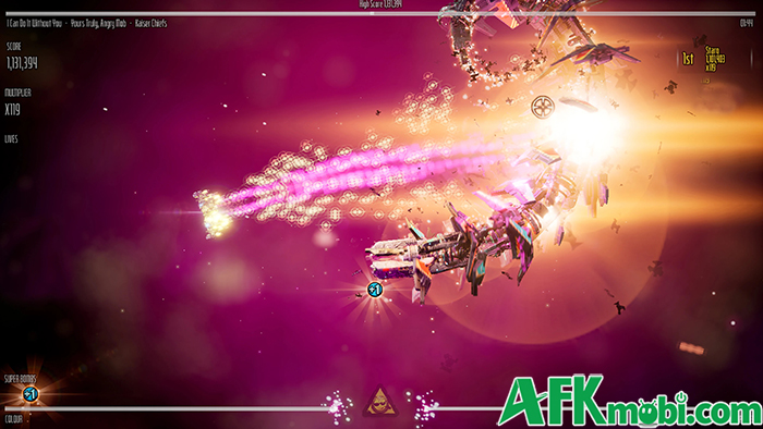 Beat Hazard Arcade game bắn ruồi kết hợp âm nhạc lấy chủ đề chiến đấu ngoài không gian 1