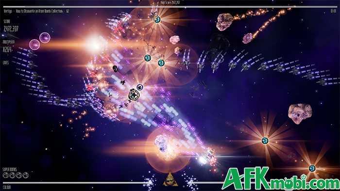 Beat Hazard Arcade game bắn ruồi kết hợp âm nhạc lấy chủ đề chiến đấu ngoài không gian 3