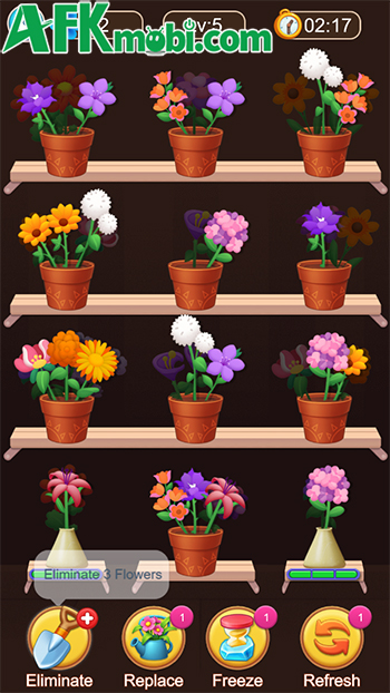 Bloom Match Story game giải đố dựa trên cơ chế match-3 cho bạn sắp xếp những chậu hoa 0