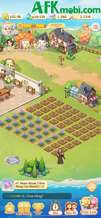 Điều gì biến Vườn Hoa Hạnh Phúc - Gzone trở thành tựa game dành cho những người yêu hoa? 2