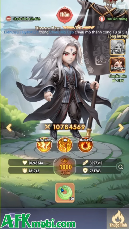 Những vị tướng đáng để đầu tư trong giai đoạn đầu của game Tiên Nghịch Mobile 0