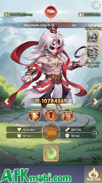 Những vị tướng đáng để đầu tư trong giai đoạn đầu của game Tiên Nghịch Mobile 11