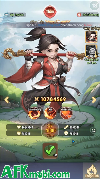 Những vị tướng đáng để đầu tư trong giai đoạn đầu của game Tiên Nghịch Mobile 7