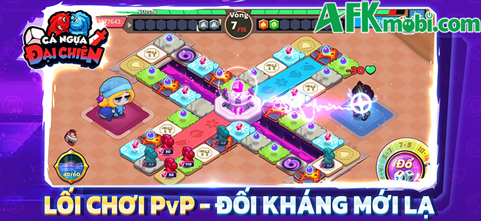 Cá Ngựa Đại Chiến Zingplay board game di động dựa trên trò chơi cờ cá ngựa quen thuộc 2