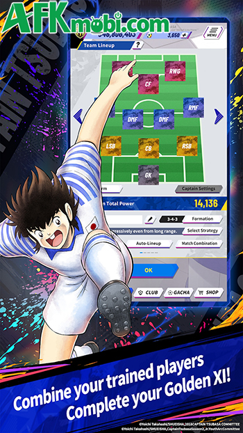 Captain Tsubasa: My Golden XI game mô phỏng quản lý đội bóng lấy chủ đề từ bộ Tsubasa 2