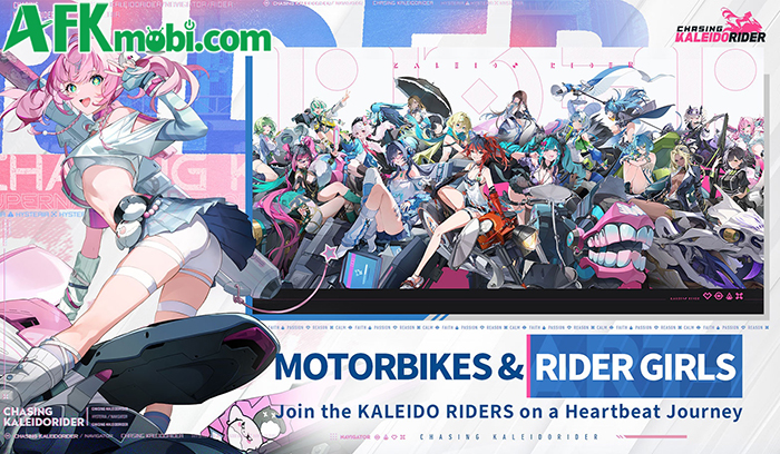 Chasing Kaleidorider game nhập vai chiến thuật anime với chủ đề độc lạ đến từ Tencent 1 Chasing Kaleidorider game nhập vai chiến thuật anime với chủ đề độc lạ đến từ Tencent 1