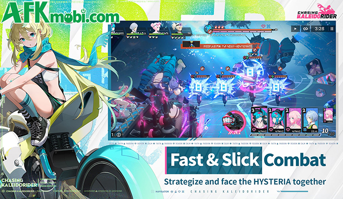 Chasing Kaleidorider game nhập vai chiến thuật anime với chủ đề độc lạ đến từ Tencent 2 Chasing Kaleidorider game nhập vai chiến thuật anime với chủ đề độc lạ đến từ Tencent 2