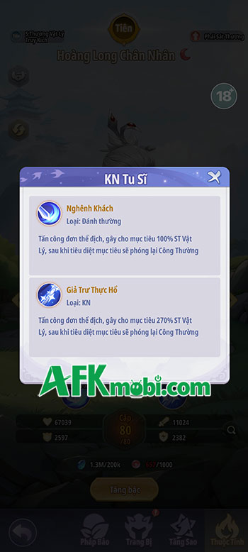 Những điều cần biết khi xây dựng một chiến đội Tu Sĩ trong game Tiên Nghịch Mobile 9 Những điều cần biết khi xây dựng một chiến đội Tu Sĩ trong game Tiên Nghịch Mobile 9