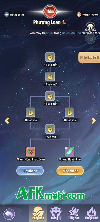 Những điều cần biết khi xây dựng một chiến đội Tu Sĩ trong game Tiên Nghịch Mobile 4 Những điều cần biết khi xây dựng một chiến đội Tu Sĩ trong game Tiên Nghịch Mobile 4