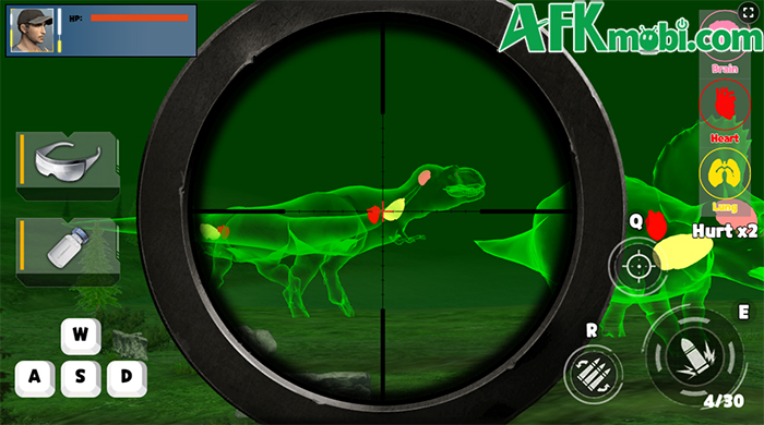 Trổ tài thiện xạ để săn khủng long trong game hành động bắn tỉa Dino Hunter King 2