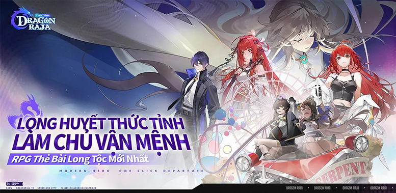 Dragon Raja: ReRise cập bến thị trường Việt Nam với tên Dragon Raja: Thức Tỉnh