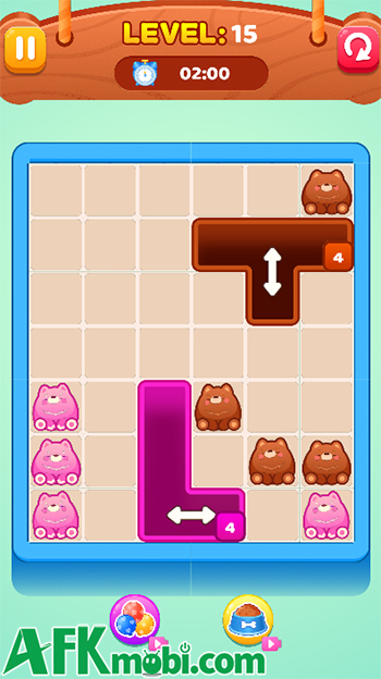 Gom hết mèo cùng màu vào khối hố màu tương ứng trong game casual giải đố Drop The Cat 2 Gom hết mèo cùng màu vào khối hố màu tương ứng trong game casual giải đố Drop The Cat 2