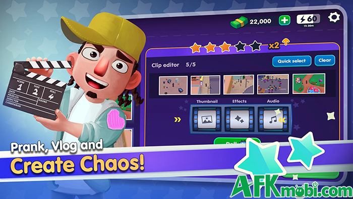 Bắt đầu cuộc hành trình trở thành người nổi tiếng trong FameGame: My Influencer Life 3