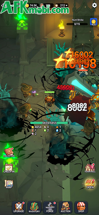 Săn bọn quái vật để phát triển nhân vật trong game nhập vai FANTASYxHUNTERS 2