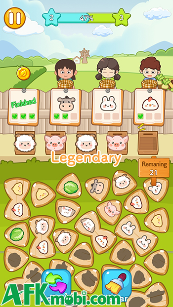 Farm Animal Sort Puzzle game casual giải đố đơn giản lấy chủ đề nông trại 1