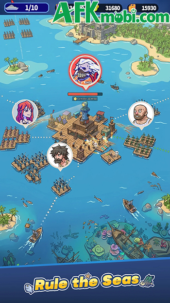 Gầy dựng khu trú ẩn trong một thế giới chìm trong nước với game Flot Shelter 3