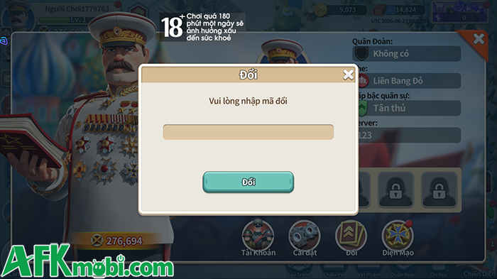 Tổng hợp gift code game Chỉ Huy Tối Thượng mới nhất trong tháng 0