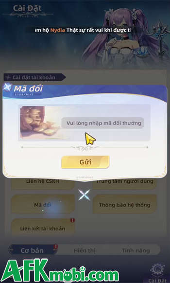 Tổng hợp gift code game Ever Night: Thức Tỉnh - OEG mới nhất trong tháng 0