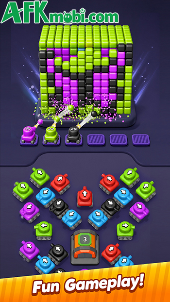 Go Blast! - Block Shooter game casual giải đố với lối chơi vừa đơn giản vừa độc đáo 2