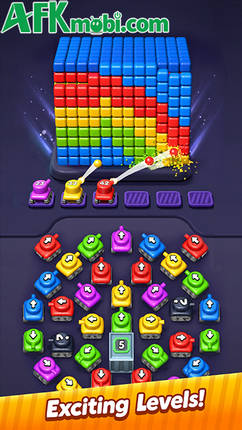 Go Blast! - Block Shooter game casual giải đố với lối chơi vừa đơn giản vừa độc đáo 3