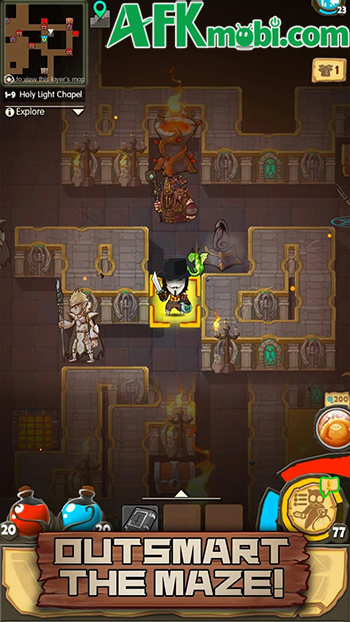 Bắt đầu hành trình chinh phục tòa tháp mê cung trong game GOBO: The Maze Tower 0