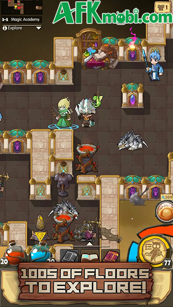 Bắt đầu hành trình chinh phục tòa tháp mê cung trong game GOBO: The Maze Tower 1