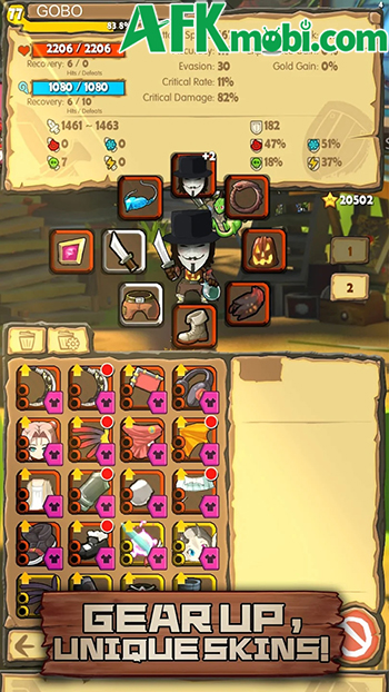 Bắt đầu hành trình chinh phục tòa tháp mê cung trong game GOBO: The Maze Tower 3