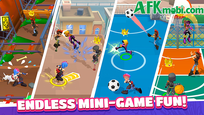 Hoverboard Party cho các người chơi so tài qua các vòng đấu minigame khác nhau 2