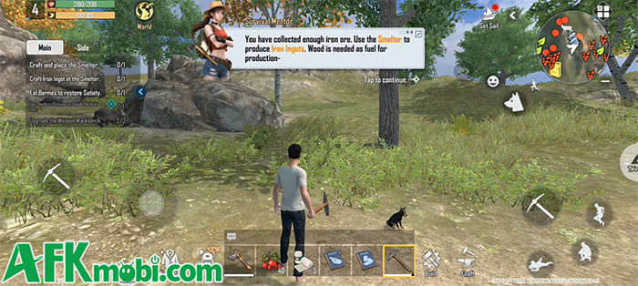 Last Isle: Survival đưa bạn sinh tồn trong một thế giới mà gần như toàn bộ đất liền chìm trong nước 0