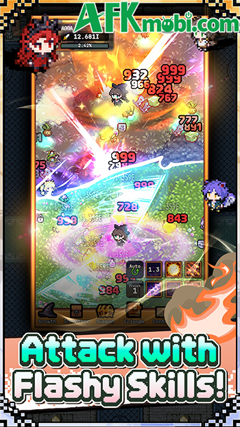 Cùng cô phù thủy nhỏ dễ thương bắt đầu cuộc phiêu lưu tại game Legend of Witch: Idle RPG 0