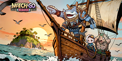 Match Go! Heroes game chiến thuật kết hợp yếu tố giải đố match-3 vào việc chiến đấu