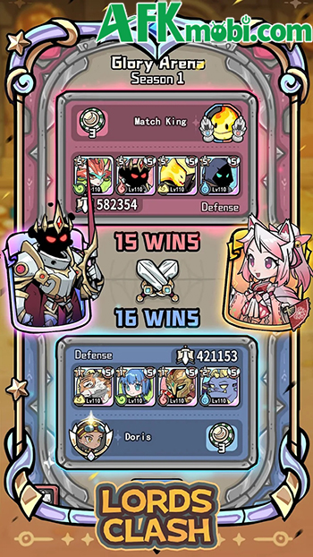 Match Go! Heroes game chiến thuật kết hợp yếu tố giải đố match-3 vào việc chiến đấu 3