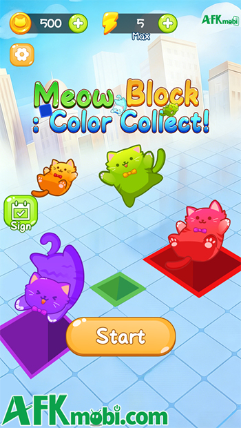 Di chuyển những khối hố để gom mèo trong game giải đố Meow Block: Color Collect 0 Di chuyển những khối hố để gom mèo trong game giải đố Meow Block: Color Collect 0