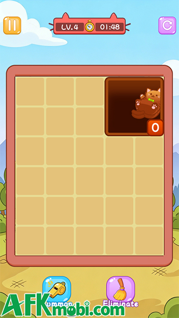 Di chuyển những khối hố để gom mèo trong game giải đố Meow Block: Color Collect 2 Di chuyển những khối hố để gom mèo trong game giải đố Meow Block: Color Collect 2