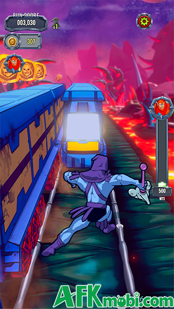 Điều khiển Skeletor tránh chướng ngại vật, thu thập xu tại MOTU Skeletor: Until Next Time 3 Điều khiển Skeletor tránh chướng ngại vật, thu thập xu tại MOTU Skeletor: Until Next Time 3