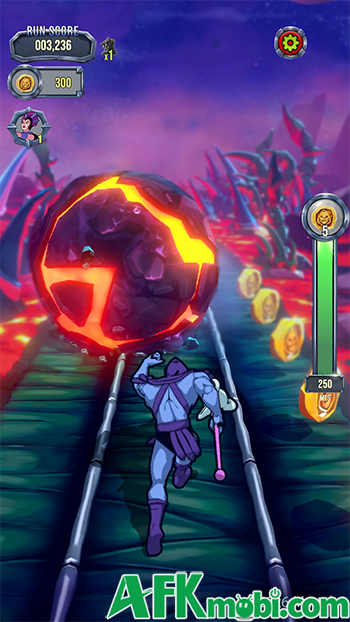 Điều khiển Skeletor tránh chướng ngại vật, thu thập xu tại MOTU Skeletor: Until Next Time 5 Điều khiển Skeletor tránh chướng ngại vật, thu thập xu tại MOTU Skeletor: Until Next Time 5