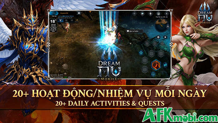MU Dream: 3D Action MMORPG game nhập vai cày cuốc có thể xem là MU Online thế hệ mới 4