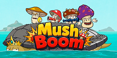 Mush Boom game bắn súng canh tọa độ lấy chủ đề cuộc chiến bảo vệ rùa giữa những cây nấm