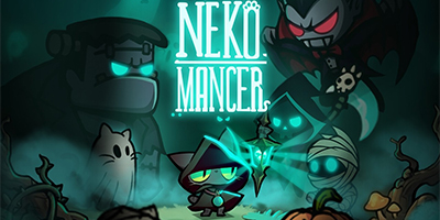 Phòng thủ trước những đợt vong linh trong game Nekomancer: Tower Defense