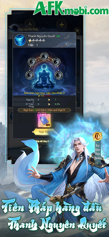 Phàm Trần Tiên Lộ game nhập vai tu tiên nhàn rỗi màn hình dọc cập bến thị trường Việt Nam 2