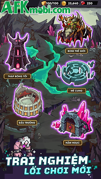 Phòng thủ chống lại các đợt tấn công của kẻ thù, quái vật tại Pixel Defenders: Merge TD Game 5