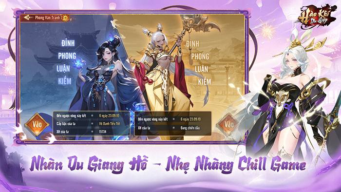 Hào Khí Du Hiệp đã mở tải trước, sẵn sàng khai mở giang hồ tại Việt Nam vào ít ngày tới! 5 Hào Khí Du Hiệp đã mở tải trước, sẵn sàng khai mở giang hồ tại Việt Nam vào ít ngày tới! 5