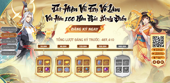 Hơn 100.000 người đăng ký trước, Hào Khí Du Hiệp tạo sức hút lớn trước ngày ra mắt 0