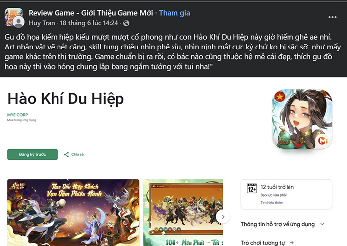 Hơn 100.000 người đăng ký trước, Hào Khí Du Hiệp tạo sức hút lớn trước ngày ra mắt 6