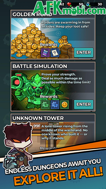 Cùng chú gấu mèo phòng thủ trong game auto-shooter Proteccoon: Tower Defense 4