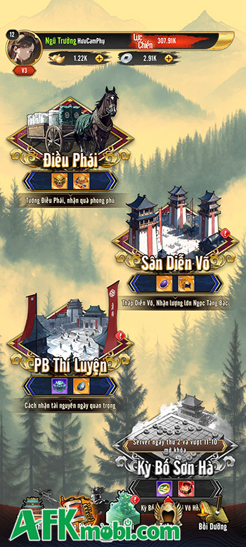 Anh Kiệt Tam Quốc cho các game thủ chứng kiến một thế giới Tam Quốc 