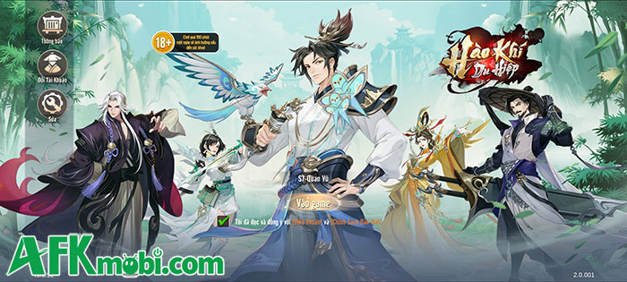 Hào Khí Du Hiệp game đấu tướng mang đến một thế giới võ lâm phong phú, bao la 0