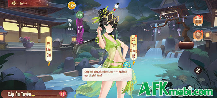 Hào Khí Du Hiệp game đấu tướng mang đến một thế giới võ lâm phong phú, bao la 9