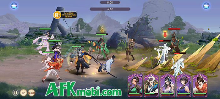 Hào Khí Du Hiệp game đấu tướng mang đến một thế giới võ lâm phong phú, bao la 4